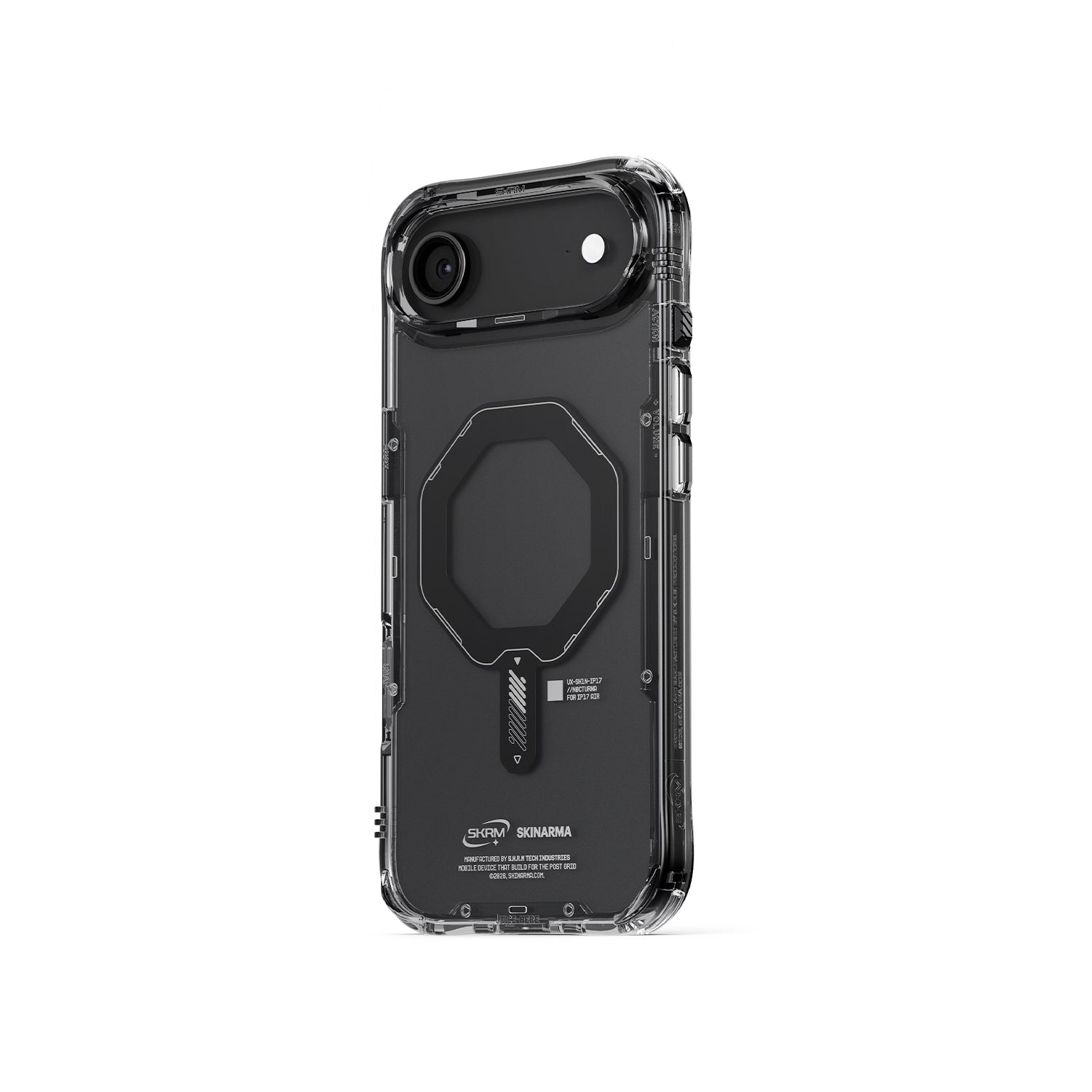 SkinArma Saido MagSafe Case for iPhone Air | Black SkinArma Saido MagSafe Case for iPhone Air | Black